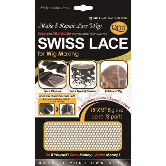 Qfitt Swiss Lace #5012 - Natural Skin Tone - Beauty Krew