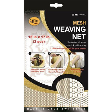 Qfitt Mesh Weaving Net #553 - Natural - Beauty Krew