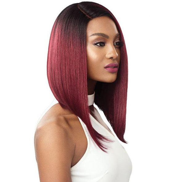 OUTRE SYNTHETIC HAIR LACE FRONT WIG SWISS LACE I PART TALIA - Beauty Krew