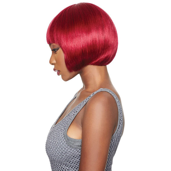 Outre 100% Human Hair Duby Wig - Blunt Bang - Beauty Krew