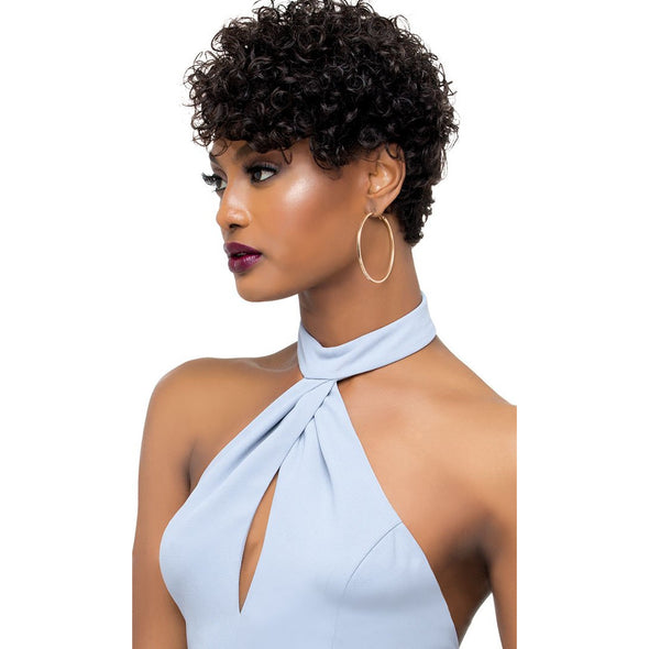 Outre Duby 100% Human Hair Full Wig - Finger Roll - Beauty Krew