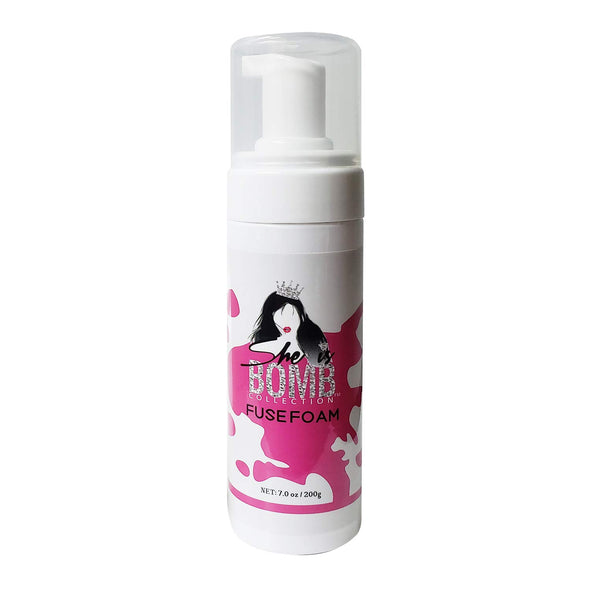 She Is Bomb Collection Fuse Foam With Castor Oil-7oz - Beauty Krew