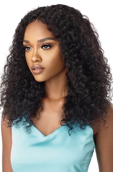 Outre Mytresses Gold 100% Unprocessed Virgin Hair Wet and Wavy Lace Front Wig - Jerry 20” - 22” - Beauty Krew