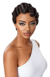 Outre Premium Duby Diamond 100% Human Hair 6" Lace Part Lace Front Wig Finger Wave - Beauty Krew