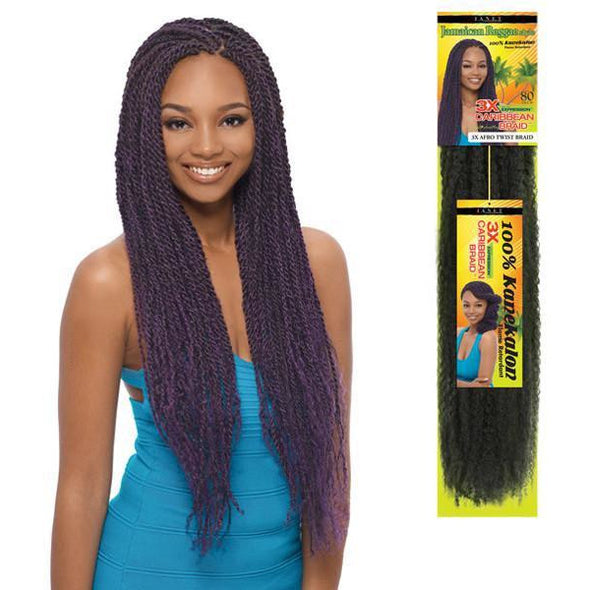 JANET COLLECTION 3X EXPRESSION CARRIBEAN BRAID - Beauty Krew