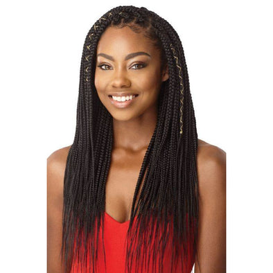 Outre Xpression Box Braid Medium Natural Tip 45 Strands - 14", 20", 26" - Beauty Krew