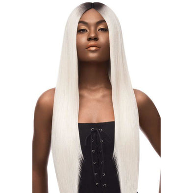 OUTRE SYNTHETIC HAIR LACE FRONT WIG SWISS LACE I PART EMILIA 32" - Beauty Krew