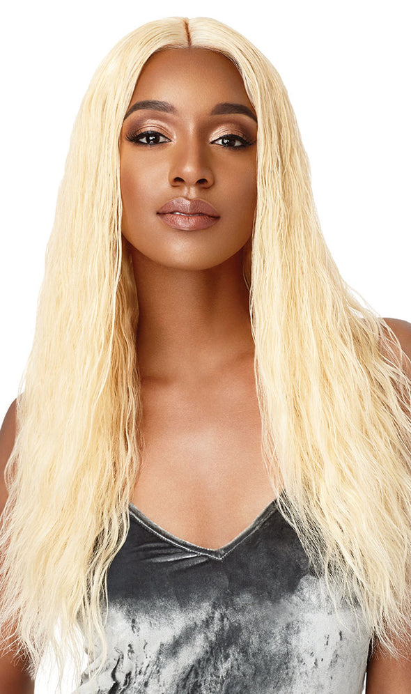 Outre Mytresses Platinum 100% Virgin HH 360 Lace Wig Natural Wave 24" - Beauty Krew