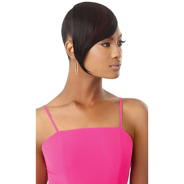Outre Pretty Quick Bang - Sleek Swooped Bang - Beauty Krew