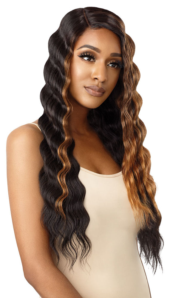 Outre Synthetic Color Bomb Lace Front Wig - Olina - Beauty Krew