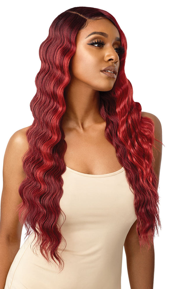 Outre Synthetic Color Bomb Lace Front Wig - Olina - Beauty Krew