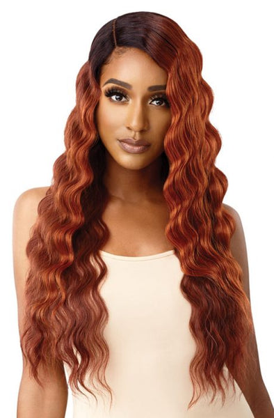 Outre Synthetic Color Bomb Lace Front Wig - Olina - Beauty Krew