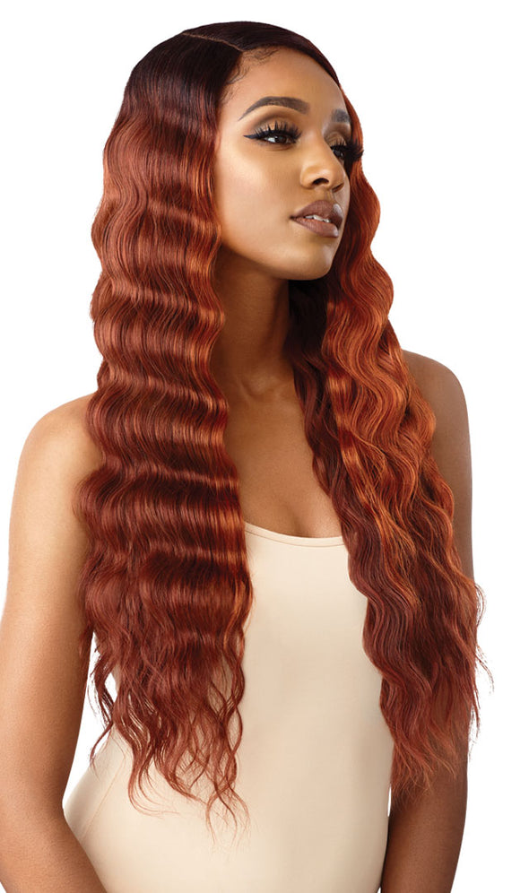 Outre Synthetic Color Bomb Lace Front Wig - Olina - Beauty Krew