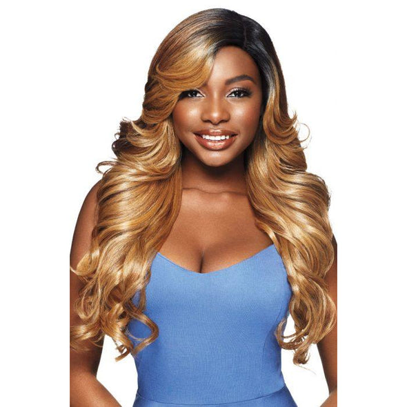 OUTRE SYNTHETIC HAIR LACE FRONT WIG SWISS LACE L PART DRAYA - Beauty Krew