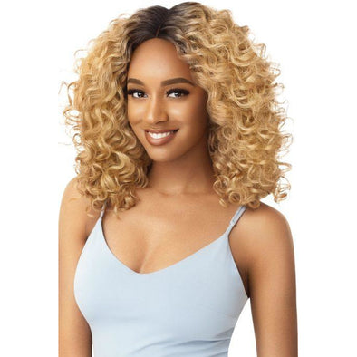 Outre Synthetic Lace Front 5" Deep Parting Wig - Felice - Beauty Krew