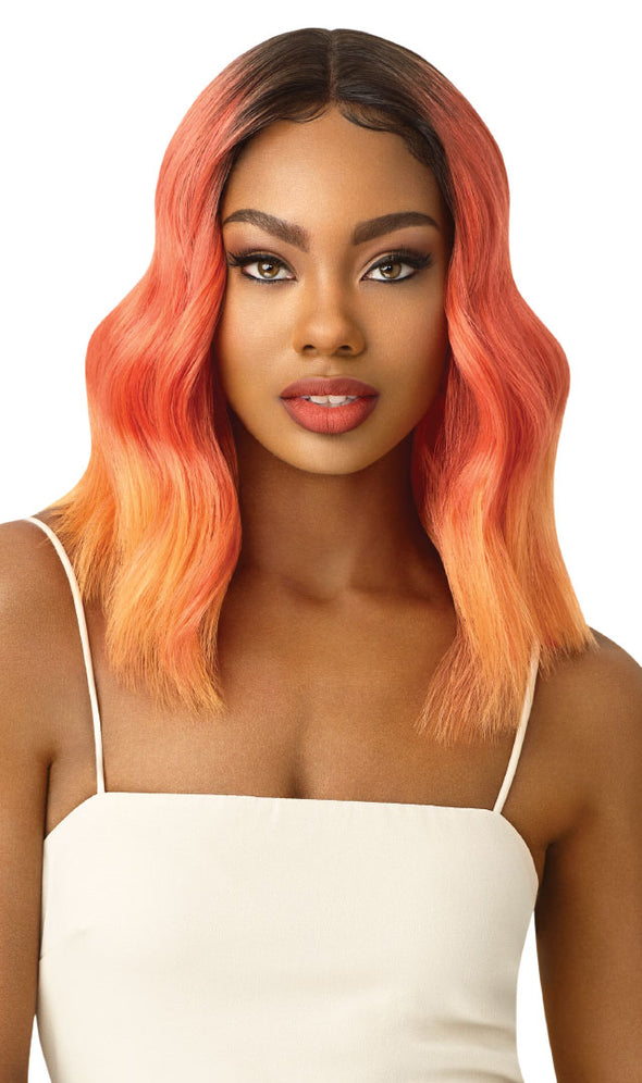 Outre Color Bomb™ Water Color Ombre Swiss Lace Front Wig Nahla - Beauty Krew