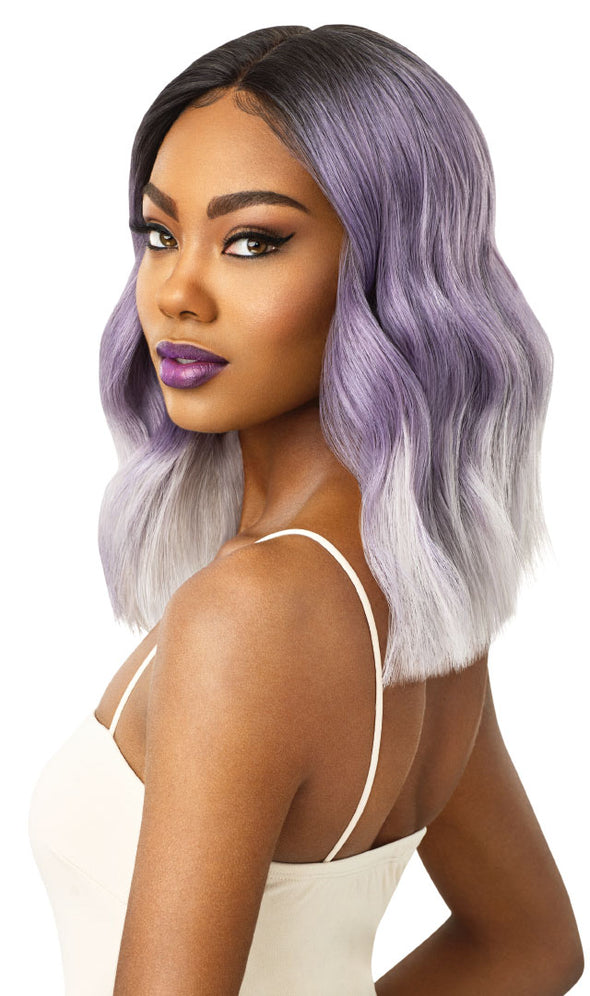 Outre Color Bomb™ Water Color Ombre Swiss Lace Front Wig Nahla - Beauty Krew