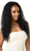 Outre Synthetic Half Wig Quick Weave Half Wig Wet & Wavy Style - Wet & Wavy Beach Curl 24" - Beauty Krew