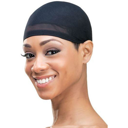 Qfitt Stocking Wig Cap (2pc/pack) Wide Band No Slip - Beauty Krew