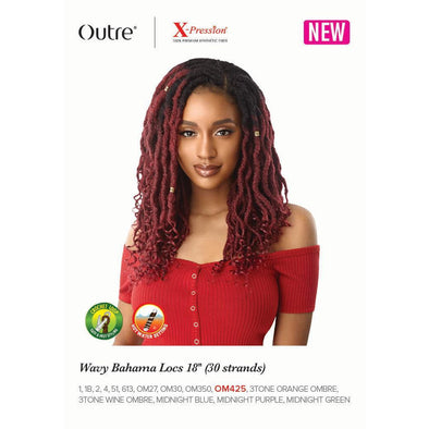 Outre Xpression Wavy Bahama Locs - 30 Strands - Beauty Krew