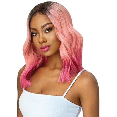 Outre Color Bomb™ Water Color Ombre Swiss Lace Front Wig Nahla - Beauty Krew