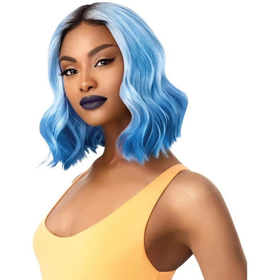 Outre Color Bomb™ Water Color Ombre Swiss Lace Front Wig Jhalay - Beauty Krew