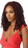 Outre Synthetic X-pression Twisted Up 4x4 Lace Front Wig - Wavy Bomb Twist 18" - Beauty Krew