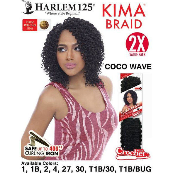 Harlem 125 Kima Braid Coco Wave 8” - Beauty Krew