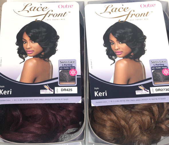 Outre Synthetic Lace front Wig - Keri - Beauty Krew