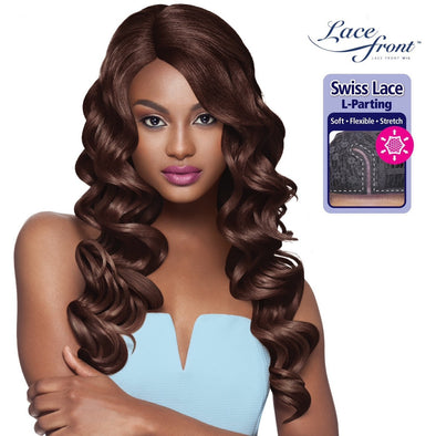 OUTRE SYNTHETIC HAIR LACE FRONT WIG SWISS LACE L PART ALYSSA - Beauty Krew