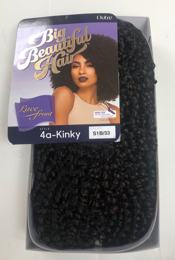 Outre Big Beautiful Hair Lace Front - 4a Kinky - Beauty Krew