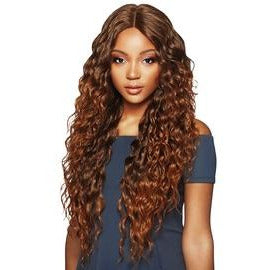 OUTRE SYNTHETIC HAIR LACE FRONT WIG SWISS LACE 6" DEEP PARTING AMARA - Beauty Krew