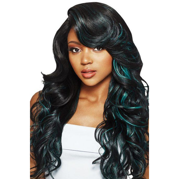 OUTRE SYNTHETIC HAIR LACE FRONT WIG SWISS LACE L PART HERA - Beauty Krew