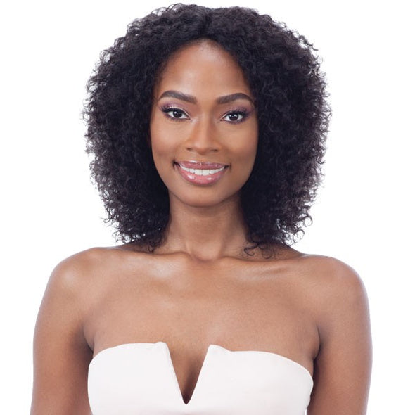 MAYDE BEAUTY HUMAN HAIR WET & WAVY INVISIBLE LACE PART WIG - BOHEMIAN CURL - Beauty Krew