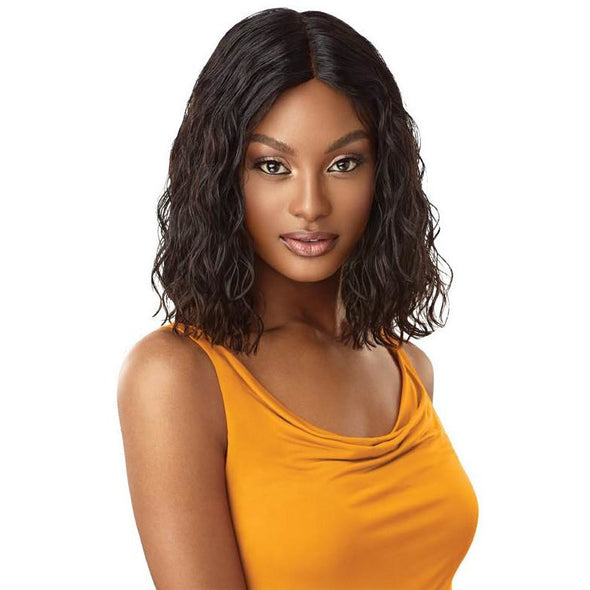 Outre The Daily Wig™ 100% Unprocessed Human Hair Wig Curly Blunt Bob 14" - Beauty Krew