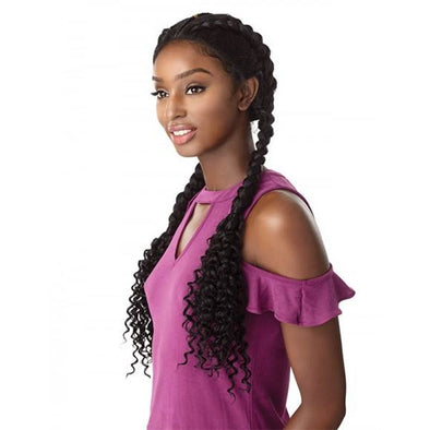 Sensationnel Cloud9 100% Hand-Braided Pre-Styled Swiss Lace Wig Bohemian Dutch Braid - Beauty Krew